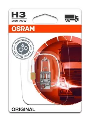 Szybka wysyłka Żarówki H3 Osram Original 24V 70W - 2 sztuki